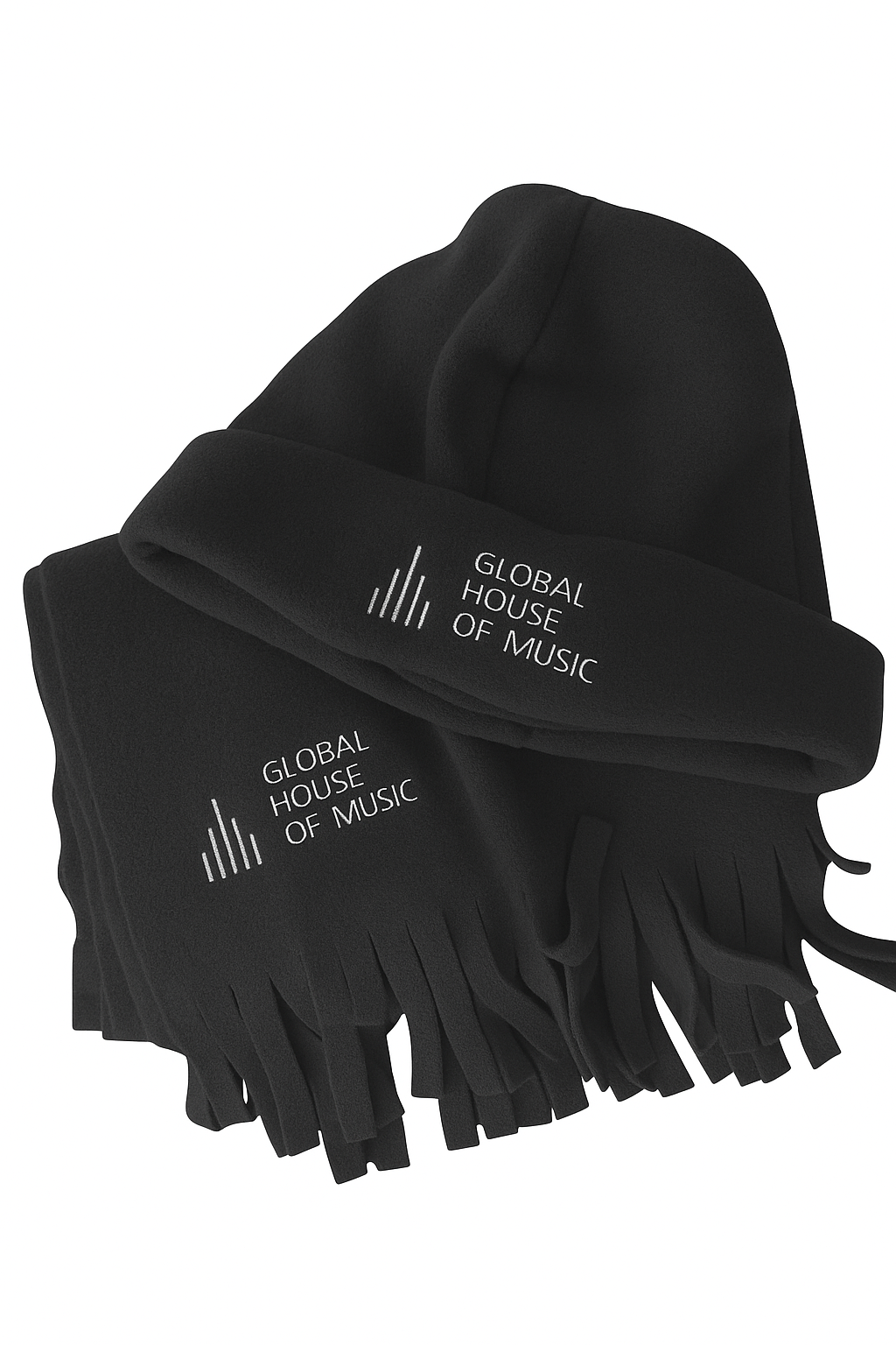 GHM Branded Scarf and Beanie Set